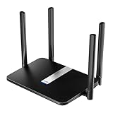 Roteador modem 4G LTE AC1200 de banda dupla desbloqueado com slot para cartão SIM, WiFi Mesh de 1200 Mbps, antenas de alto ganho de 5 dBi, DDNS, VPN, Cloudflare, LT500