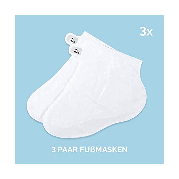 Scholl EXPERTCARE Intensiv pflegende Fußmaske in Socken – Feuchtigkeitsspendende Fußpflege für seidig weiche Füße – 3… – Bild 3