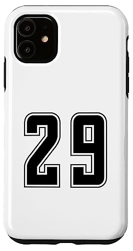 �w�ԍ� 29 �`�[���Z��X�|�[�c�w�ԍ��t�����j�t�H�[�� �X�}�z�P�[�X iPhone 11 �p