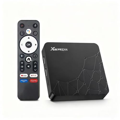 Android TV Box 14.0, 2025 Android Box RK3518pro 2GB 32GB Support 4K 8K WiFi 6...