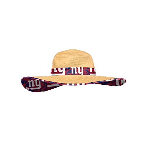 Image of FOCO NFL Womens Floral Straw Hat
