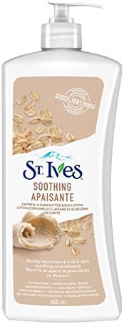 St. Ives Soothing Body Lotion for dry skin Oatmeal and Shea Butter paraben-free 600 ml