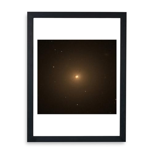 Télescope Hubble NGC 404 affiche encadrée pour décor de bureau zen