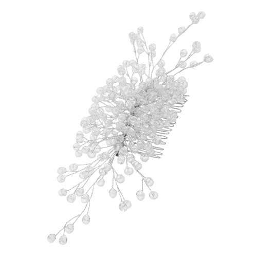 ELAYARD ブライダルクリスタルヘアコーム 軽量でなデザイン 結婚式用髪飾り レディースパーティー向け クラシックで洗練されたウェディン