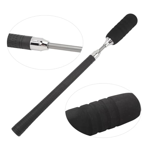 Aide à l'entraînement de golf avec bâton de swing rétractable et grip confort - 4