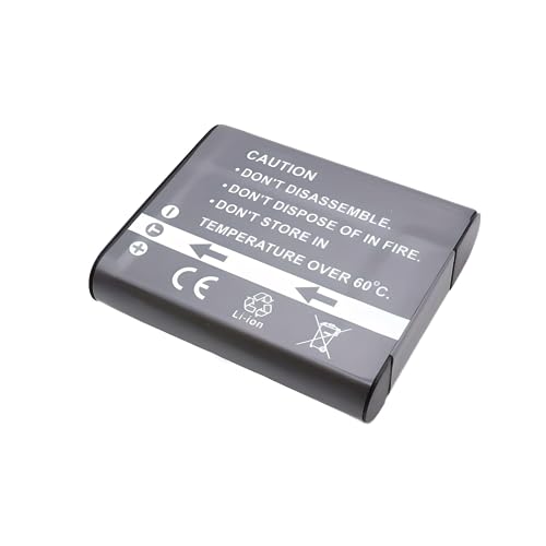 2 x Dot.Foto DB-110 Premium 3.6v / 1270mAh Batería Recargable para Ricoh GR III, GR IIIx, WG-6, WG-8, G900, G900 II, G900SE, G900SE II, Theta X