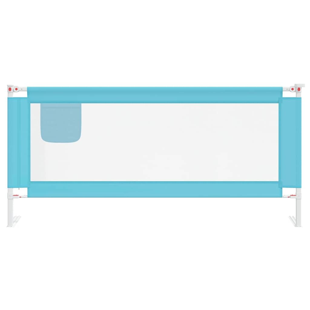 Generisch Kleinkind-Bettschutzgitter Blau 200x25 cm Stoff,Baby & Kleinkind,Babysicherheit,Baby-Bettschutzgitter,10215