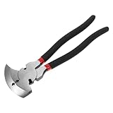 HOMSFOU Zaunzange Mit Kleinerem Hammer Und Zange Werkzeug Zum Entfernen Von Zaunlatten Und Klammern in Hergestelltes Zaunwerkzeug Für Reparaturen