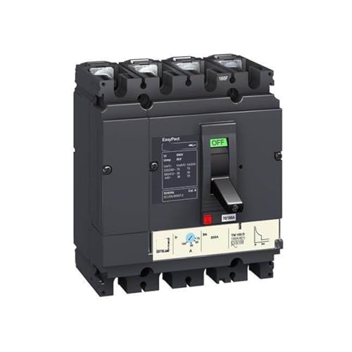 Disjoncteur boîtier plastique CVS100F TM80D pour sécuriser les ateliers tertiaires