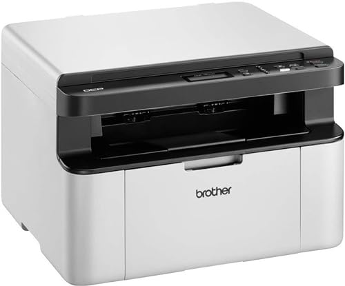 Brother Impresora láser monocroma DCP-1610W, multifunción, inalámbrica/USB 2.0, compacta, impresora A4, impresora pequeña para oficinas o hogares, blanca