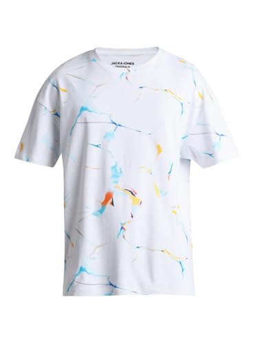 Image of JACK & JONES Men's Cotton Printed Classic Fit T-Shirt