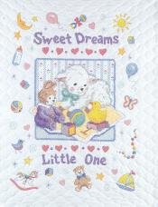Dimensions Kreuzstich-Set „Little Sports“ – Babydecke Zum Selbersticken, 86 X 109 Cm