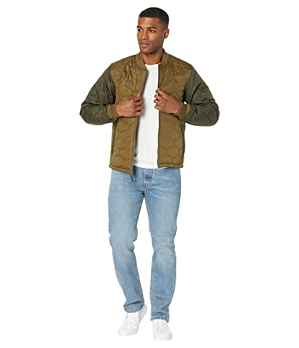 Image of U.S. POLO ASSN. Men's Contrast Quilted Bomber Jacket