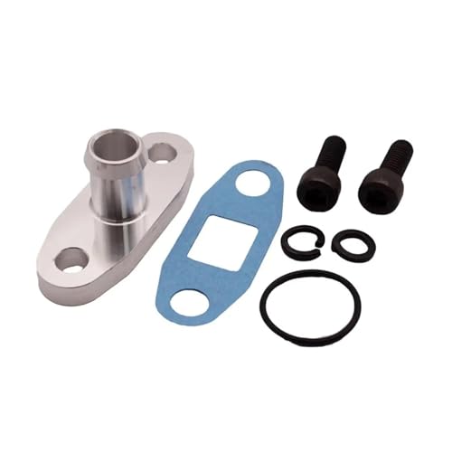 Adaptador de brida lateral premium para retorno de aceite de turbo de coche a 3/4"