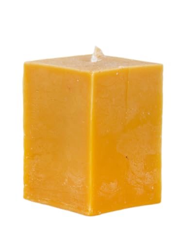Bienenwachs Stumpenkerze 27 BeesWax World Bienenwachskerzen – Handgefertigte Quader & Würfel in...