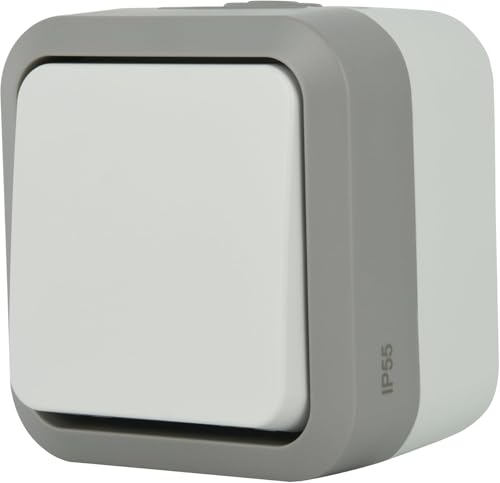 Electraline 615900 Interrupteur va e vient Outdoor IP55 Hypro