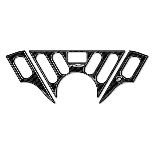 labelbike - 3D Sticker Motorcycle Steering Fork Plate Protection and Decoration in Resin Compatible with Aprilia RS 457 2024
