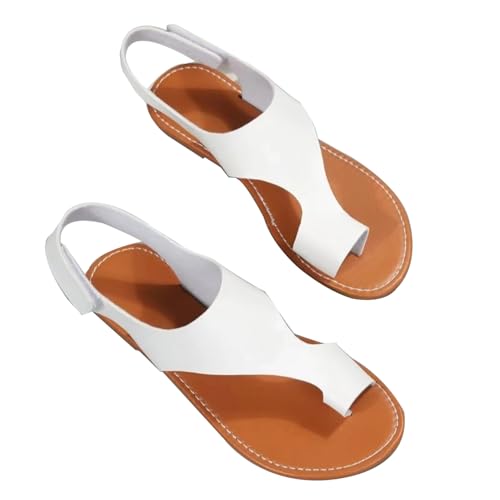Womens bunion sandals for Outdoor Travel,Casual Foot Correction flip flops,Non-Slip Big Toe Foot Corrector flip flops