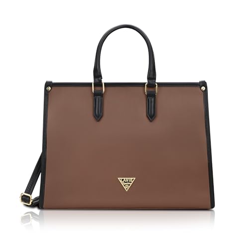 Image of Lavie Signature Women's Madisson Box 15 Inch Laptop Tote Handbag | Tote Bag for Work | Ladies Purse | Stylish Shoulder Bag | Gift for Women