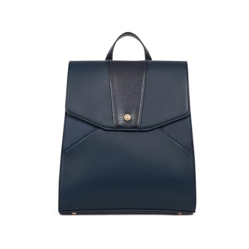 Hexagona - Sac à dos - Compatible téléphone portable - Pour Femme - Collection Tamara - Marine