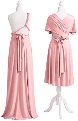 72styles Infinity Dress with Bandeau, Convertible Bridesmaid Dress, Long, Plus Size, Multi-Way Dress, Twist Wrap Dress - Image 4