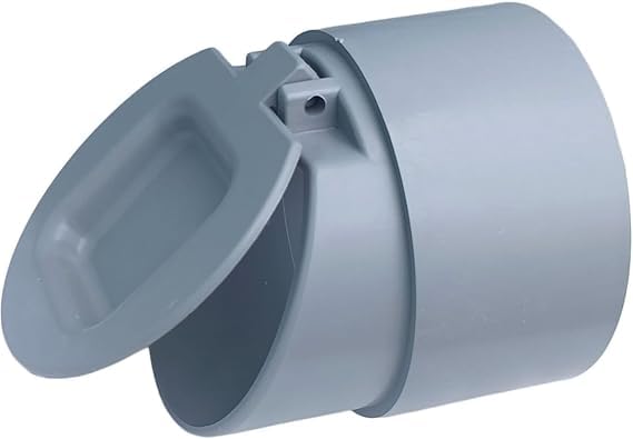 PVC Pipe Flap Gate Valve | Non-Return Water Flow Control Valve with Mosquito and Debris Screen | Durable PVC Pipe Fitting for Water Tanks and Plumbing Systems ((50mm (1 1/2 inch)))-image-14