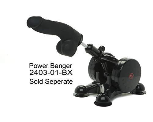 Kink By Doc Johnson The Perfect Cock - 10.5 Inch - Dual Density Ultraskyn - Removable Vac-U-Lock Suction Cup Base - F-Machine And Harness Compatible - Dildo - Black #TOP6