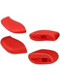 Mryok, nasello di ricambio per occhiali da sole Oakley Flak Draft, Opt, Rosso (Sandali Adventure Seeker, punta chiusa - T - Bambini), Taglia unica