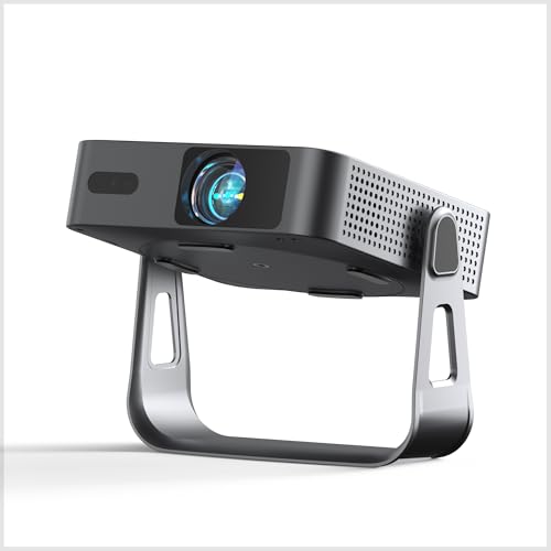 Image of 【Officially-Licensed APP & 3000 ANSI】Auking 4K Smart Mini Projector with WiFi and Bluetooth, Auto Focus & Keystone Portable Outdoor Movie Wireless TV Projector for Bedroom /Home /Gaming (Black)