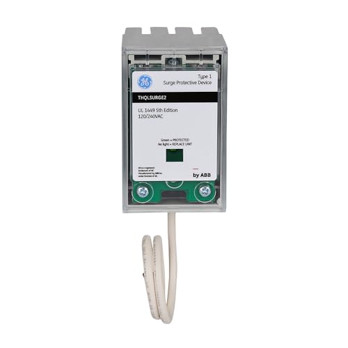 ABB THQLSURGE2 Type 1 Surge Protective Device • Whole House Protector • 120/240 VAC 25kA Per Phase • Pigtail Connection • Breaker Panel Surge Protection • LED Indicator • 2 Spaces - image 3