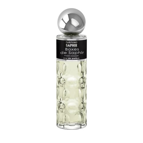 PARFUMS SAPHIR Boxes de Saphir, Eau de Parfum con Vaporizzatore Per Uomo, 200 Ml