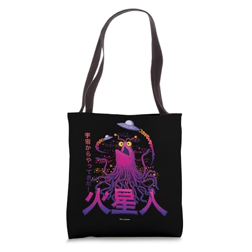 Sesame Street Yip-Yip Kaiju Tote Bag - Grand sac cabas en toile de coton imprimé