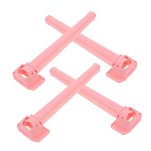 Garneck 4個 調節可能 折り畳み式 プラスチック家具脚 滑り止め 耐摩耗性 テーブル脚 ダイニング 学習机対応