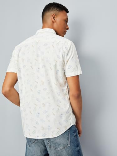 Image of Max Men's Solid Regular Fit Shirt
