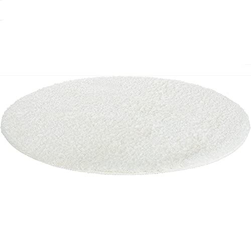 Tapis en peluche antidérapant moderne 100cm pour chambre et salon