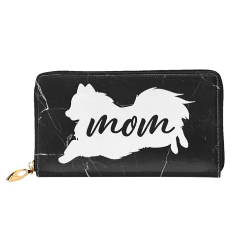 Pomeranian Dog Mom Wallet Card Bag2