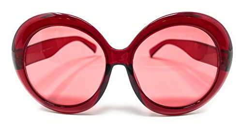 WD Shades - Women's Oversize XL Circle Round Thick Frame Sunglasses2