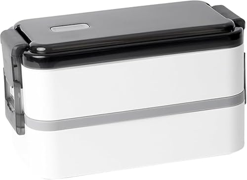 AOBOPO 2段弁当箱 1500ml大容量 漏れ防止パッキン 仕切り板 大人用 保温保冷 電子レンジ対応 食器付き 男女兼用 ランチボックス 保存容器 大型弁当箱 軽量設計 抗菌加工 通勤 通学 子供用