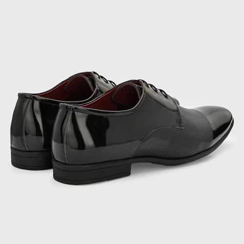 Image of Centrino Men's Formal Shoes |Premium Craftsmanship & Durable Build |Stylish & Elegant Design | Lace-Up Design with Cushioned Insole for Comfort |Craftsmanship for All-Day Elegance (9745)