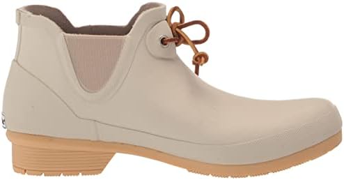 Chooka Womens Classic Tie Waterproof Bootie Rain, Sand, 11 US Review | Image 5