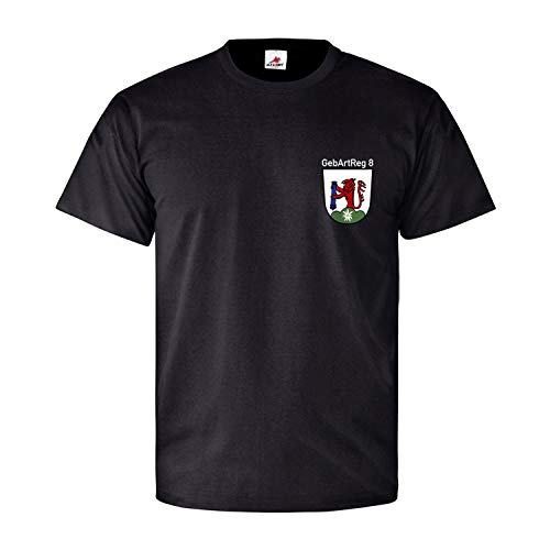 T-shirt pour homme GebArtRgt 26835 noir Large aux finitions premium