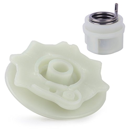 LETAOSK Recoil Starter Spring Pulley Hub Replacement Compatible with Husqvarna Chainsaws 136 137 141 142