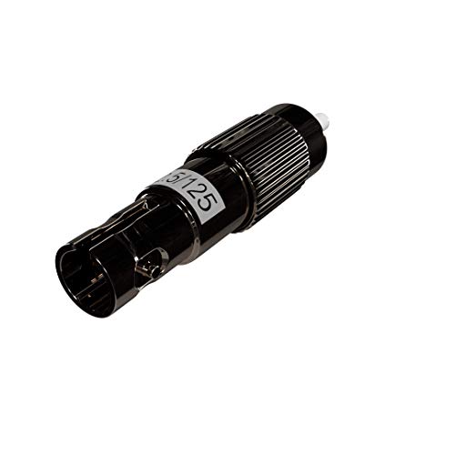 Adaptador óptico fibra FC macho a ST hembra multimodo 62.5/125 miniatura 4