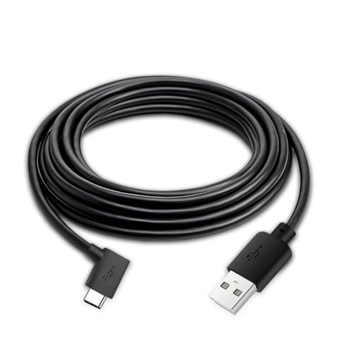 Image of Qubo USB Type A to Type C Cable for Dashcams (3.5 Meter) | Compatible with Pro 3K & Pro 2.7K | Fast Charging & Data Sync | Durable Black PVC | Car DVR, GPS, Type-C Dash Cam Power Supply