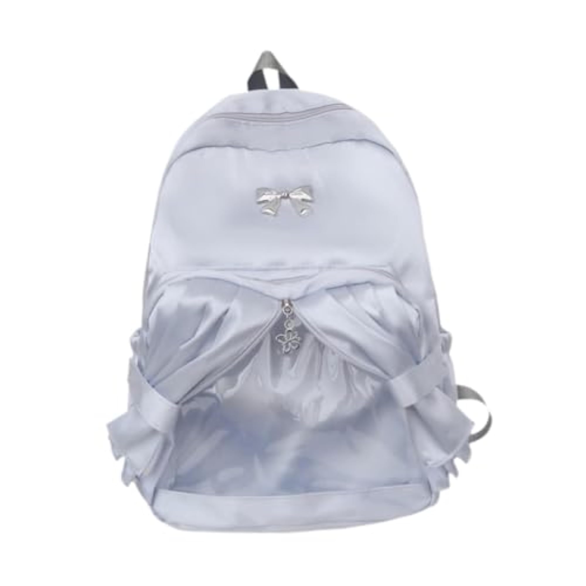 Fashion Transparent Front Pocket Backpack for Camping & Shopping