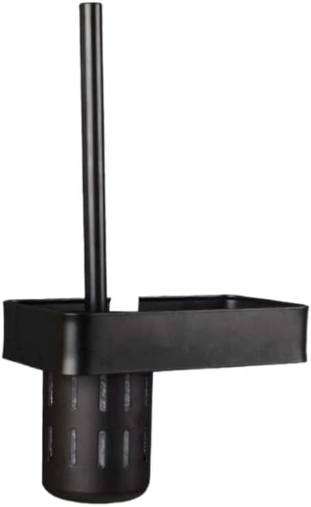 Toilet Brush Wall Mount Toilet Brush Holder, Toilet Brush and Holder Set, Creative Aluminum Toilet Brush Set for Bathroom Toilet for Home Bathroom