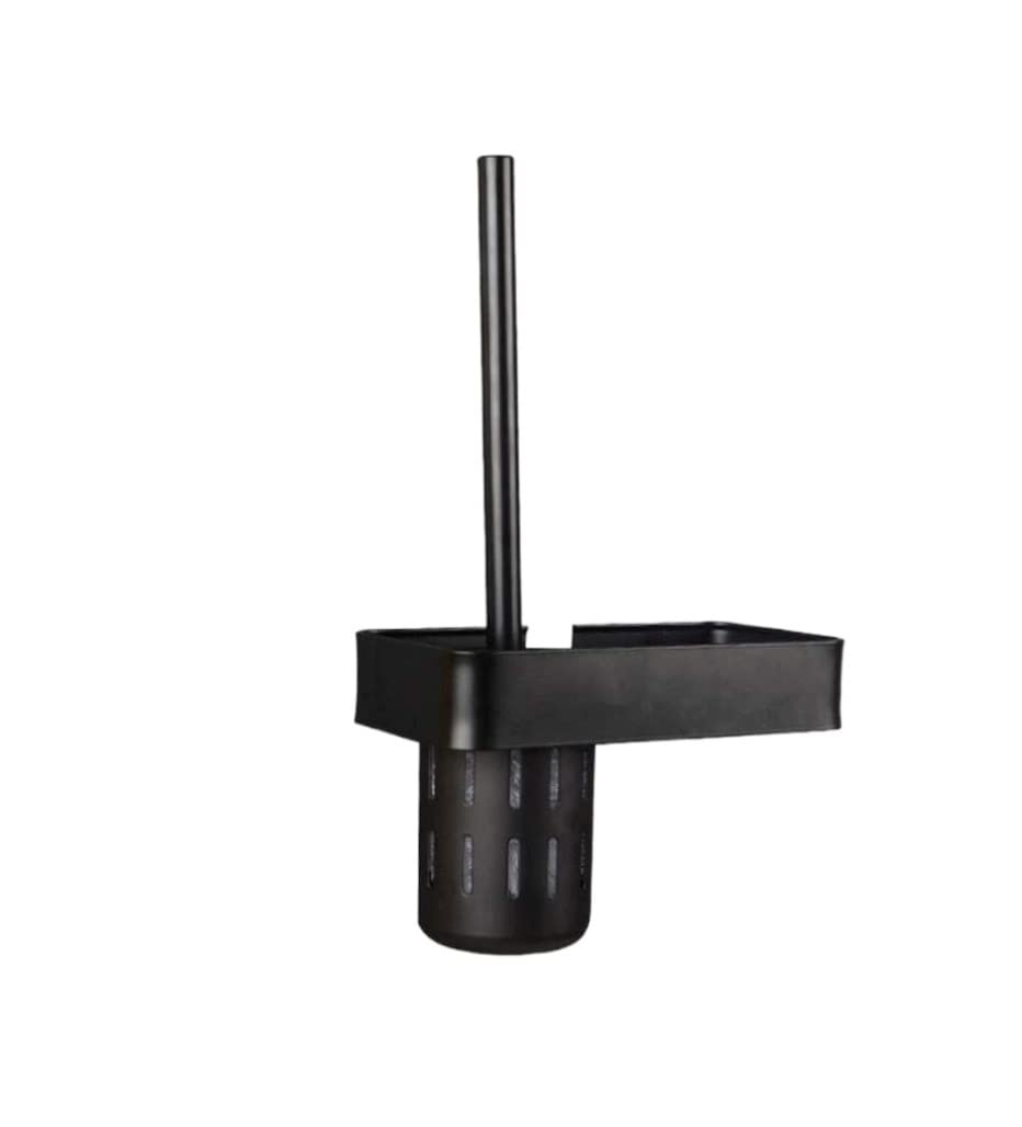 Escobillero Escobilla de Baño Escobilla WC Soporte De Escobilla De Inodoro De Montaje En Pared, Juego De Escobilla De Baño Y Soporte, Juego De Escobilla De Baño De Aluminio Creativo Para Inodoro De Ba