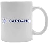 100% Ceramica Udaytee Cardano Ada Coin Bicchiere Per Bevande In Tazza In Ceramica Bianca White Ceramic Mug Beverage Drinking Cup