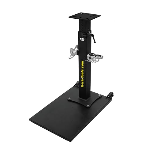Trick-Tools Versa-Mount Adjustable Height Deluxe Mobile Vise and Grinder Floor Stand, Made in the USA
