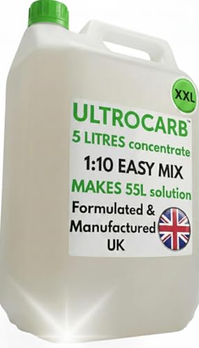Ultrasonic Cleaner Fluid Concentrate 5 Litre – Carburettor & Engine Parts Cleaning Solution for Ultrasonic Baths, Professional Grade